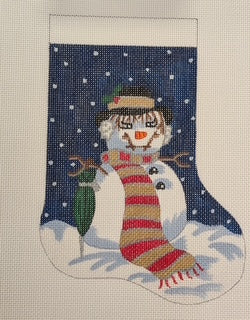 Twiggy Snowman Stocking MS20