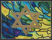 Swirl stain Glass Tallis Bag #2 403r