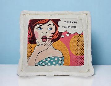 Lady with Text Bubble  PE177