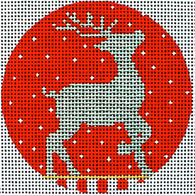 Silver Reindeer 4371