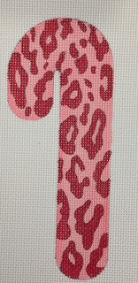 Animal Print Candy Cane Ornament 863C