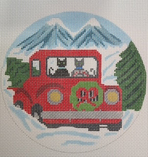 Red Truck to Get the Tree FG-13
