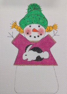 Bunny Shirt Snow Girl 2607