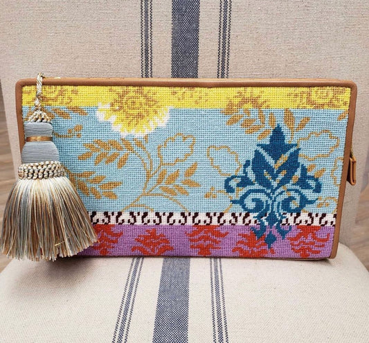 Floral Pattern Clutch  CL006