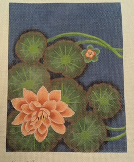 Clutch Bag with Waterlilies CLM372
