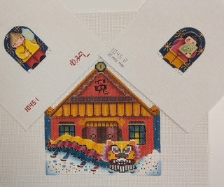 Chinese New Year's House (3 pcs)