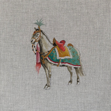 Kingdom Horse with Blanket  MC518