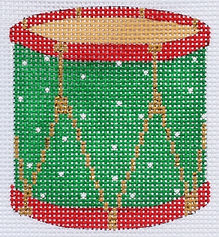 Christmas Ornament – Victorian Toy Drum XM-16