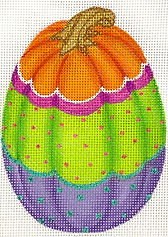 Funky Punkin Stand-Up #2 – Orange Top, Lime Middle, Violet Bottom SST-257
