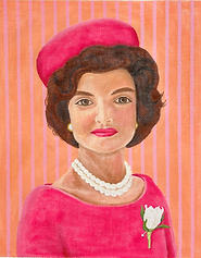 Elegant Jackie In Pillbox Hat PL-484