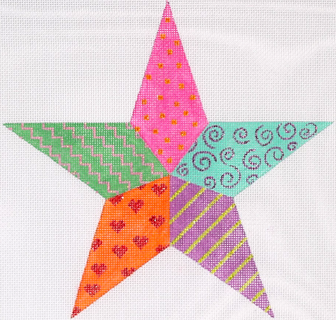 Christmas Tree Topper – Funky Fiesta Star XTT-03