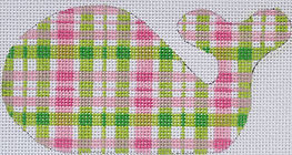 Mini Whale – Madras – Pinks & Greens OM-38