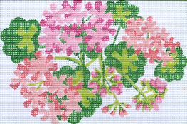 Small Geraniums – Pinks, Salmons & Greens PL-393