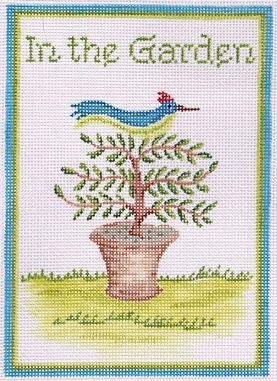 “In The Garden” – Jilly Walsh Bird In Topiary JW-DH-01