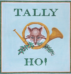 “Tally Ho!” With Fox & Hunting Horn SS-214