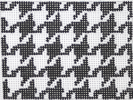 Planet Earth Insert – Houndstooth – Black & White INSPCC-23