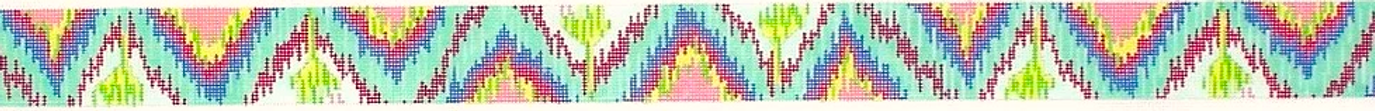Belt – Ikat In Pinks, Turquoise, Limes & Periwinkle BL-71