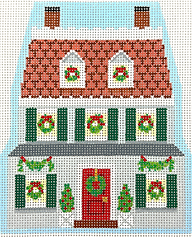 Christmas Ornament – Queen Anne Dollhouse XM-48