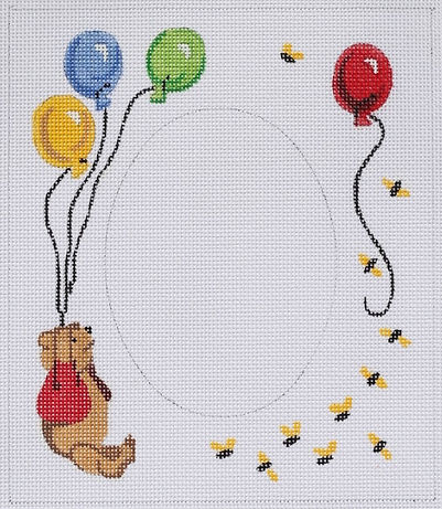 Frame – Winnie The Pooh w/ Balloons & Bees FR-17
