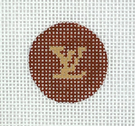 Planet Earth Key Ring Insert – Louis Vuitton Lv – Traditional Brown & Tan PKR-08