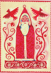 Father Christmas w/ Cardinals       AT-PL-06