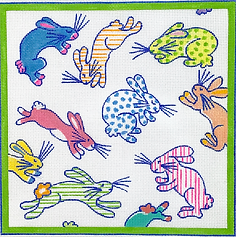 Bevy Of Bunnies – Bright Pastels JW-PL-13