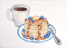 Coffee & Blueberry Pancakes     SM-PL-08