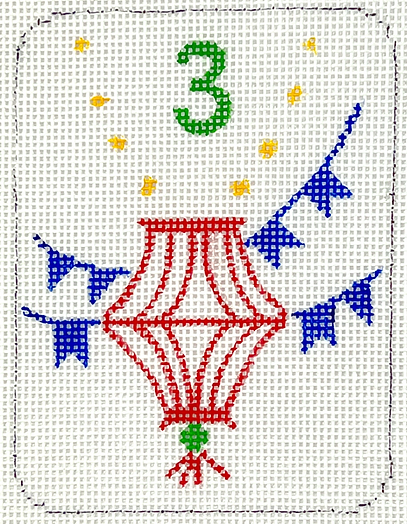 Mini Mahjong Tile – Lantern OM-370