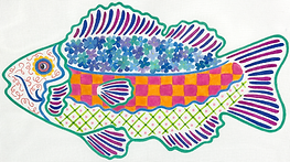 Funky Fish #2 (Facing Left) PL-584