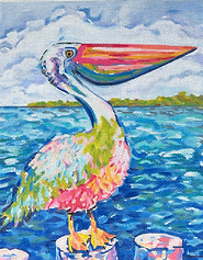 King Pelican On Piling MD-PL-29