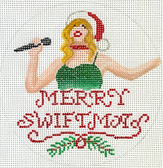 Christmas Ornament – “Merry Swiftmas” w/ Taylor Swift XM-197