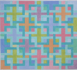 Interlocking Squares – Pucci-Inspired Colors PL-14