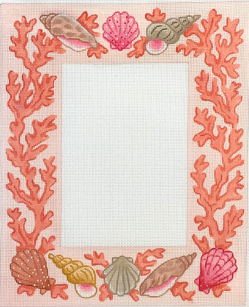 Frame – Mixed Shells & Coral – On Pink Sand FR-31