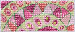 Lee’s Jewelry Box/Wallet Insert – Pucci-Inspired Waves & Dots – Pinks, Coral & Greens INSLJW-28
