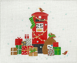 London Christmas – Letter Box w/ Gifts KH-PL-29