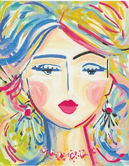Warrior Girl w/ Periwinkle Eyes MD-PL-26