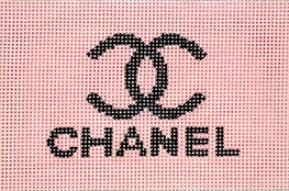 Planet Earth Passport Cover Insert – Chanel C’S – Black On Shell Pink INSPPP-32