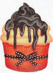 Mini Designer Dessert – Hermès Chocolate Covered Tangerine Mousse        OM-437