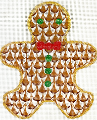 Christmas Ornament – Fishnet Gingerbread Man XM-191