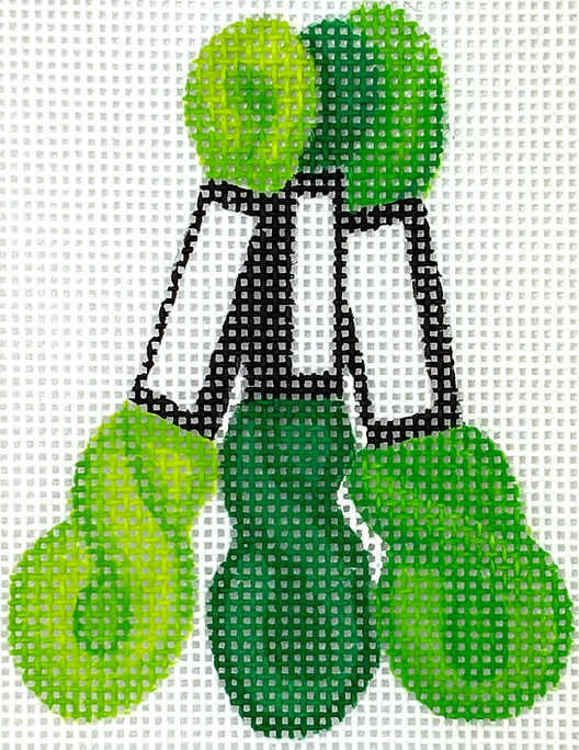 Mini/Bag Charm – Pepper Pot Threads – Greens        OM-472