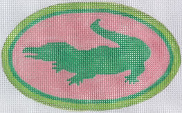 Mini Oval – Preppy Gator OM-95