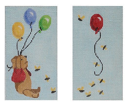 Glasses/ Phone Case – Winnie-The-Pooh & Balloons (Medium-Size Only) EGC-34