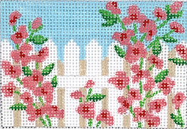 Planet Earth Insert – Rose Covered Picket Fence INSPCC-35