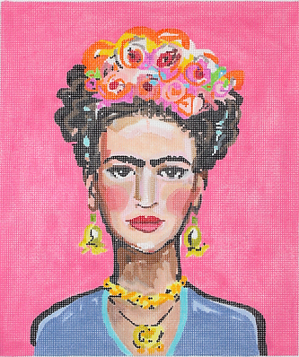 Frida Kahlo On Hot Pink MD-PL-06