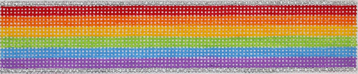 Key Fob – Rainbow Stripes KF-33