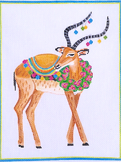Party Animal Impala w/ Floral Wreath & Pompoms LB-PL-03
