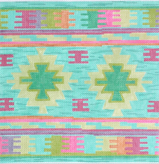 Dhurrie Square w/ Medallions – Circus Palette PL-149