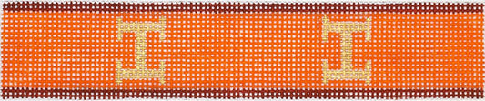 Key Fob – Hermès H’S – Gold, Brown & Orange KF-30