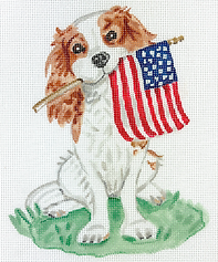 Cavalier w/ American Flag      SM-PL-03