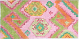 Kilim Rectangle w/ Duck Head Motif – Summer Melons Palette PL-150